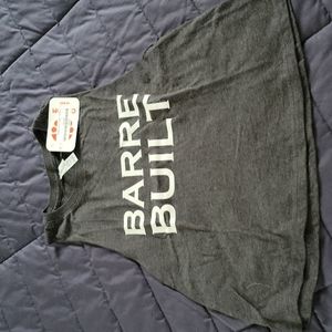 NWT Barre Built cropped tank